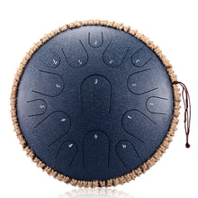 Load image into Gallery viewer, NEW Steel Tongue Drum 13 inch 15 tone Drum Handheld Tank Drum Percussion Instrument Yoga Meditation Beginner Music Lovers Gift
