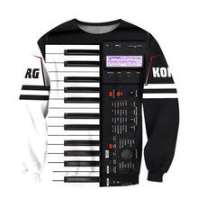 Load image into Gallery viewer, PLstar Cosmos Piano 3D Hoodies/sweatshirts Men Women Hooded winter Autumn Long streetwear Pullover Musical instrument Style-2
