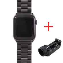 Load image into Gallery viewer, Band For Apple Watch6 5 4 3 2 1 42mm 38mm 40MM 44MM Metal Stainless Steel Watchband Bracelet Strap for iWatch Series Accessories
