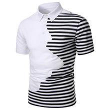 Load image into Gallery viewer, Men Polo Men Shirt Short Sleeve Polo Shirt Contrast Color Polo New Clothing Summer Streetwear Casual Fashion Men tops
