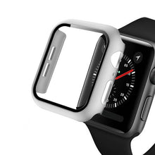 Load image into Gallery viewer, Glass+case For Apple Watch serie 6 5 4 3 SE 44mm 40mm iWatch Case 42mm 38mm bumper Screen Protector+cover apple watch Accessorie
